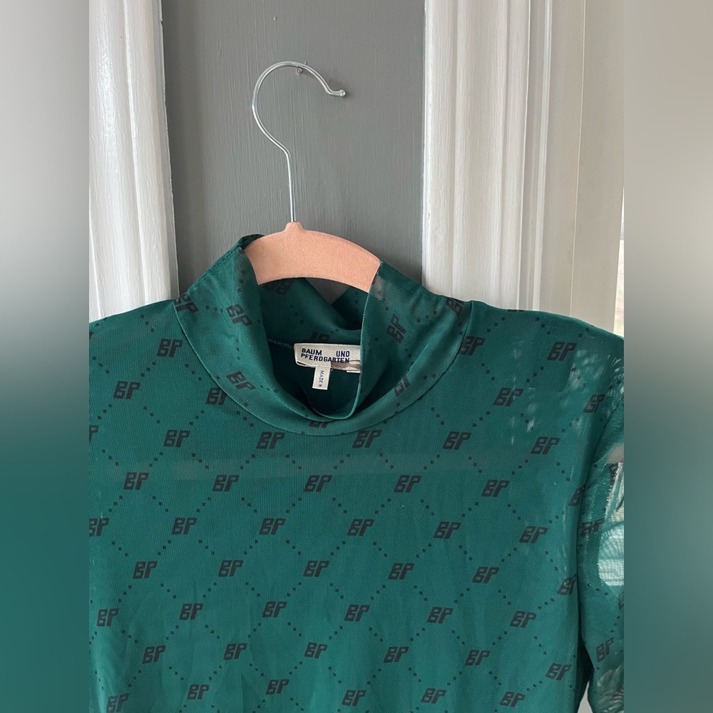 Baum und Pferdgarten Logo Mesh Midi Dress - Picture 6 of 7
